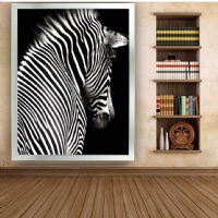 Zebra Sim lemeli Kanvas Tablo